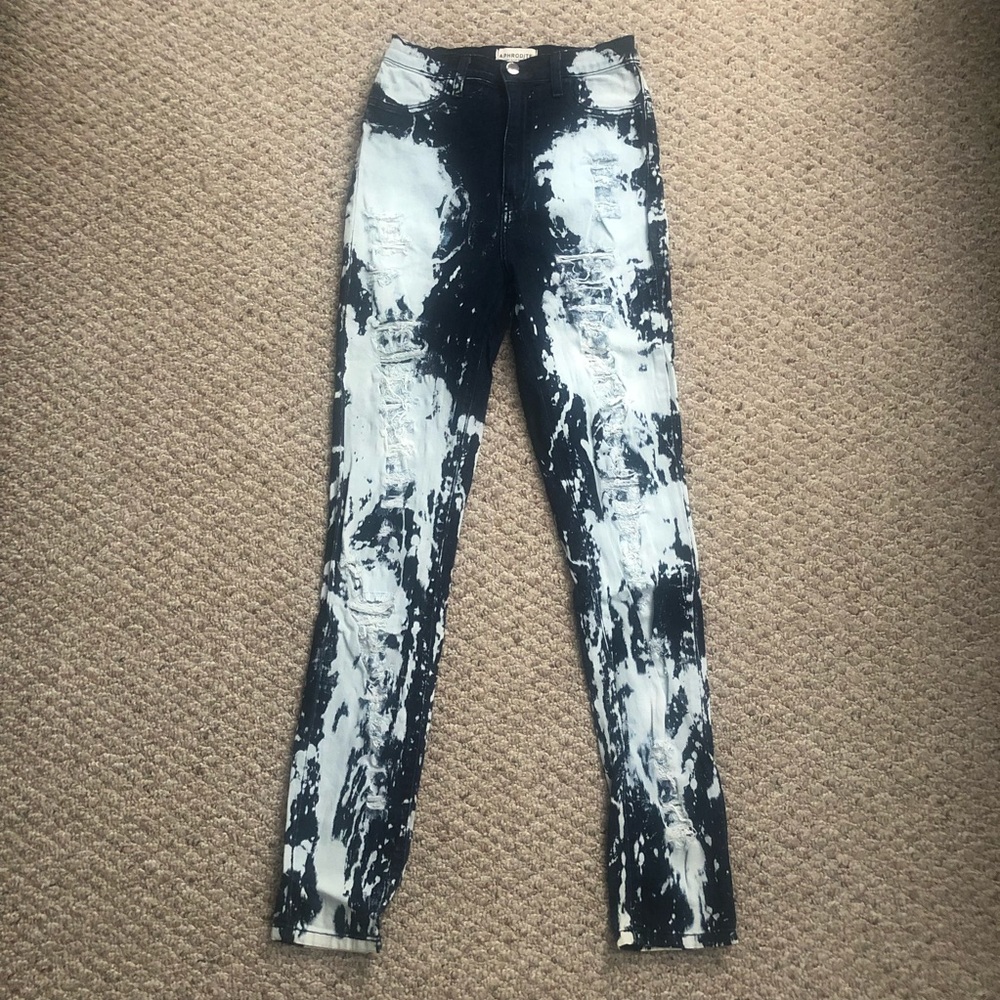 NBW Aphrodite High Waisted Distressed Skinny Jean